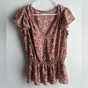 Max Studio floral top M